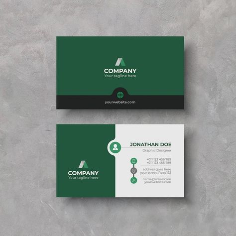 Travel Brochure Design, Business Card Design Minimal, Elegant Business Cards Design, Company Office, Card Design Template, Blue Business Card, Graphic Design Business Card, Modern Business Cards Design, Name Card Design