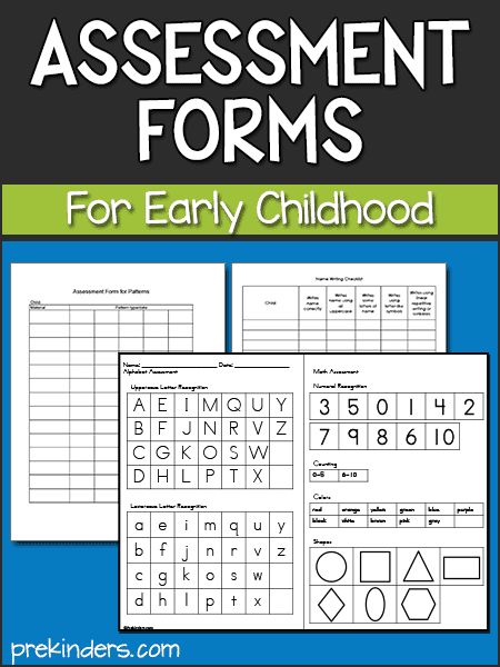 Pre-K Classroom Management Printables - PreKinders Prek Assessment Checklist, Assessment For Preschool, Assessments For Preschool, Prek Assessment, Preschool Assessment Forms, Letter Assessment, Kindergarten Assessment, Preschool Assessment, Classroom Assessment