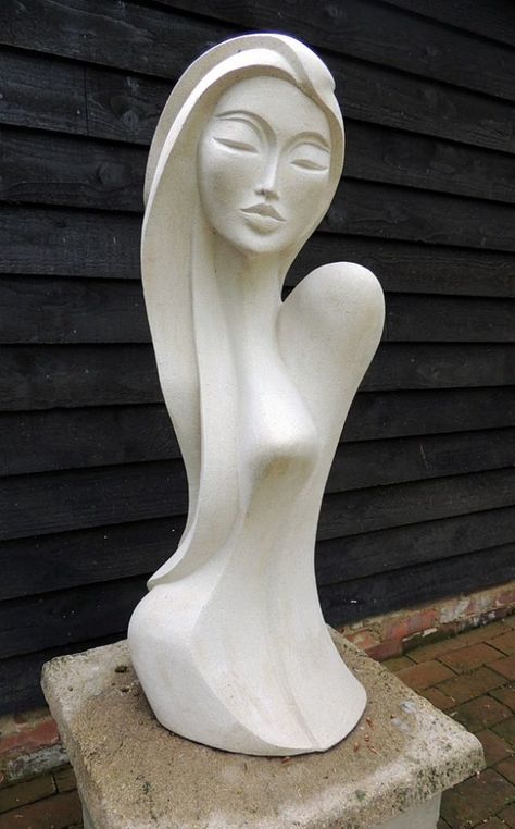 Stone Carving Sculpture, Soap Sculpture, Carving Sculpture, Yard Sculptures, Female Torso, Sculptures Céramiques, Hand Carved Stone, Clay Wall, Art Carved