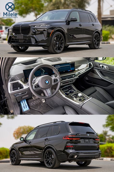 (LHD) BMW X7 40i XDRIVE 3.0P AT MY2023 – BLACK Black Bmw Wallpapers, Bmw Couple, Bmw Rr1000, Bmw Nails, M8 Bmw, Bmw Company, Dream Cars Range Rovers, Bmw Bike, Range Rover Car