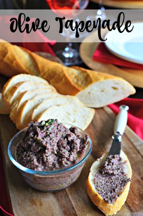 Olive Pate Recipes, Olive Pate, Olive Tapenade Recipe, Greek Meze, Tapenade Recipe, Fancy Appetizers, Olive Tapenade, True Food, Greek Food