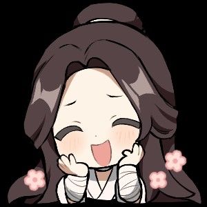 tgcf sticker Tgcf Chibi Stickers, Heaven Official’s Blessing Sticker, Xie Lian Reaction Pic, Tgcf Emotes, Tgcf Genshin Stickers, Tgcf Stickers, Tgcf Chibi, Tgcf Xie Lian, Short Scene Hair