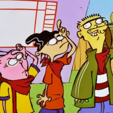 Ed Edd Y Eddy, Ed And Eddy, Old Cartoon Network, Ed Edd N Eddy, Ed Edd, 90s Cartoons, Cartoon Profile Pictures, 90s Cartoon, Old Cartoons