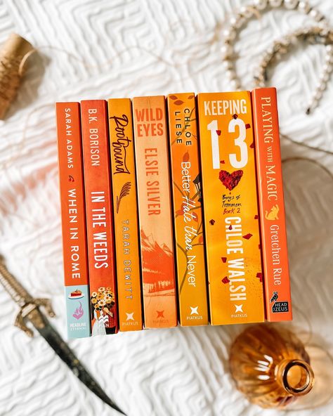 What are you currently reading? All the oranges for autumn 🍂 #bookstack #orangestack #bookstackwednesday Orange Book Aesthetic, Orange Books, Booktok Aesthetic, Film Recommendations, Orange Book, Dream Library, Aesthetic Books, Currently Reading, Book Things