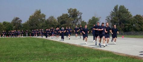 What's the Police Academy Really Like?: Recruits from the Indiana Law Enforcement  Academy participate in physical training Leticia Wright, Finlay Donovan, Future Police Officer, Police Academy Training, Future Police, Law Enforcement Training, Police Workout, Police Training, Military Workout