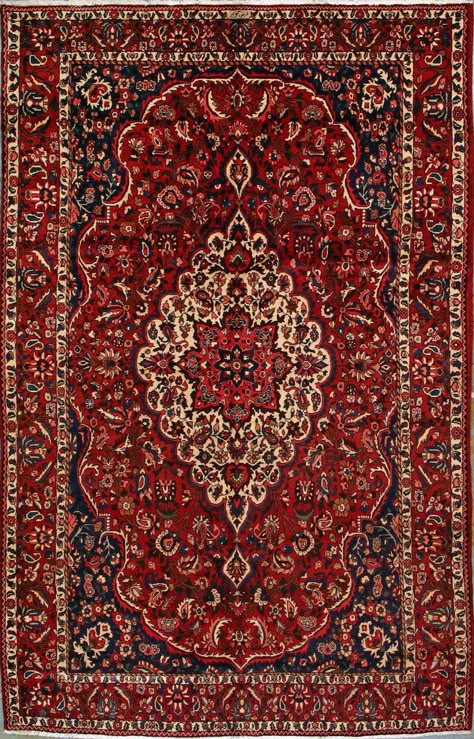 Red Persian Rug, Antique Persian Carpet, Bakhtiari Rugs, Persian Rug Designs, Persian Culture, Antique Carpets, Persian Rugs, Dorm Room Decor, Persian Carpet