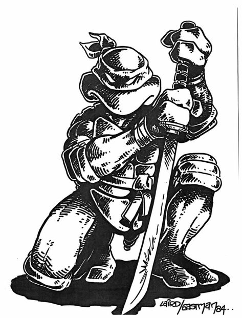 Tmnt Tattoo Ideas Ninja Turtles, Tmnt Black And White, Teenage Mutant Ninja Turtles Tattoo, Tmnt Tattoo, Tmnt Drawings, Ninja Turtles Comic, Ninja Turtle Tattoos, Ninja Turtle Drawing, Avengers Coloring Pages