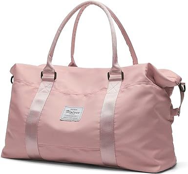 Amazon.com | Travel Duffel Bag,Sports Tote Gym Bag,Shoulder Weekender Overnight Bag for Women | Gym Totes Sport Tote Bag, Travel Duffel Bag, Gym Tote, Travel Duffel, Duffel Bag Travel, Overnight Bag, Sport Bag, Bag For Women, Bag Shoulder