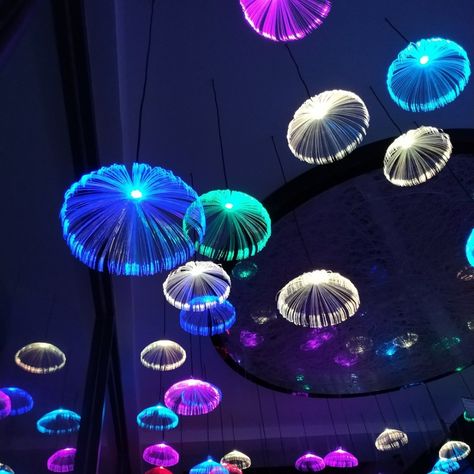 Quinceanera Winter Wonderland, Avatar Theme, Chandelier Diy, Jellyfish Light, Shoelace Patterns, Underwater Theme, Money Gifts, Creative Money Gifts, Sensory Room