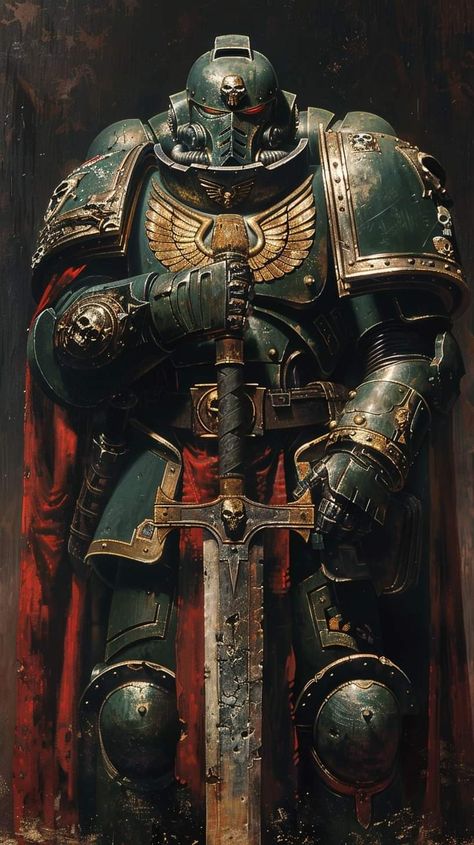 Vulcan 40k, Spacemarines 40k Art, 40k Space Marine Art, Dark Angels 40k Art, Warhammer 40k Space Marine Art, Space Marines 40k Art, Astartes Art, Warhammer 40000 Wallpaper, Warhammer 40000 Art