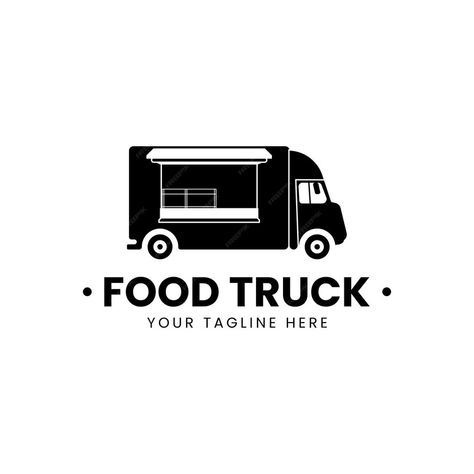 Premium Vector | Food truck logo template Street food wagon vector design Retro food truck logotype White Food Truck, Retro Food Truck, Food Truck Branding, Food Truck Logo, Truck Logo, Retro Food, Notebook Cover Design, Vector Food, Retro Recipes