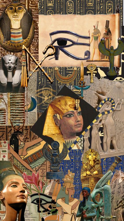 #egypt #pharoh Ancient Egyptian Gods, Egyptian Symbols, Egyptian Gods, Gods And Goddesses, Ancient Egyptian, Egypt, Mood Board, Art