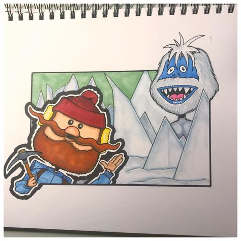 Yukon Cornelius. The greatest prospector of the north! # #yukon #yukoncornelius #rudolphtherednosedreindeer #rudolph #reindeer #winter… Yukon Cornelius Drawing, Yukon Cornelius, Rudolph The Red, Red Nosed Reindeer, Horse Drawings, Old Tv Shows, Holiday Art, Mug Shots, Old Tv