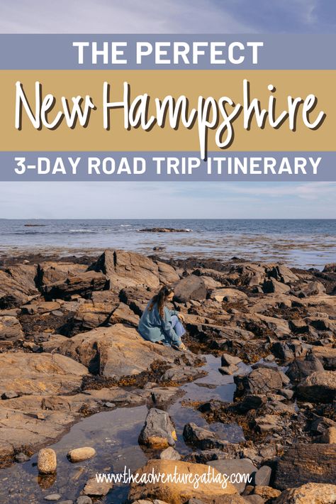 Plan your top 3-day itinerary for New Hampshire’s Seacoast! From picturesque harbor towns to beautiful beaches, find out what to see and do on your coastal journey. — new hampshire road trip itinerary | new hampshire seacoast | new hampshire itinerary | new hampshire things to do | new hampshire portsmouth | north hampton new hampshire Hampton New Hampshire, New Hampshire Road Trip, Hampton Beach New Hampshire, New England Usa, Portsmouth New Hampshire, Weekend Ideas, England Trip, Hampton Beach, Harbor Town