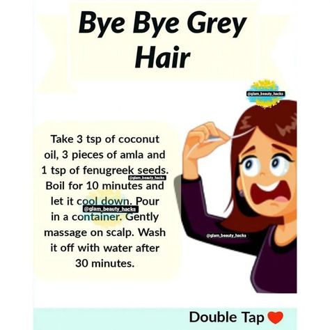 Grey Hair Remedies, Yoga Mudra, Hair Care Remedies, Clear Healthy Skin, Hair Mask For Growth, Hair Care Recipes, Natural Face Skin Care, Hair Secrets, Hair Growing Tips