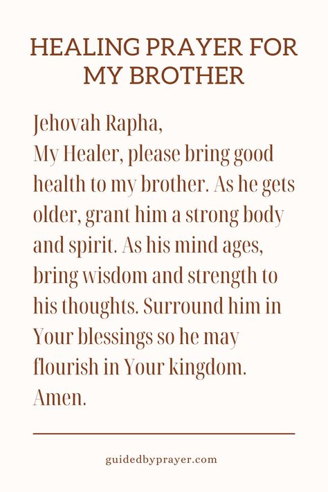 Strength And Healing Quotes, Prayer For My Brother Healing, Prayer For Brother, Brother Prayers, Prayers For Brother, 2024 Blessings, Prayer For My Brother, Prayers Before Surgery, 2024 Prayers