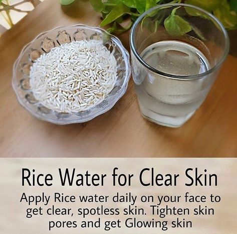 Rice Water Skin, Beauty Tips With Honey, Cooking Rice, Clear Skin Face, Skin Face Mask, Good Skin Tips, Rice Water, Beauty Tips For Glowing Skin, Natural Skin Care Routine