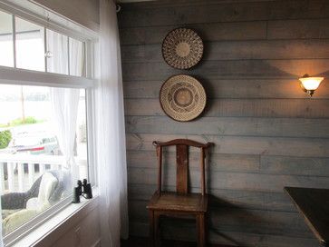 shiplap. stained in a transparent water based stain in a driftwood color. Stained Shiplap, Shiplap Bedroom, Walls Design, Wall Stains, Gray Bedroom Walls, Painting Shiplap, Pallet Walls, Shiplap Walls, White Shiplap Wall