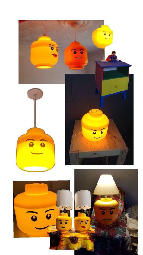 diy lamp lego Lego Lamp, Diy Lego, Diy Lamp, Our House, Lego, Garage