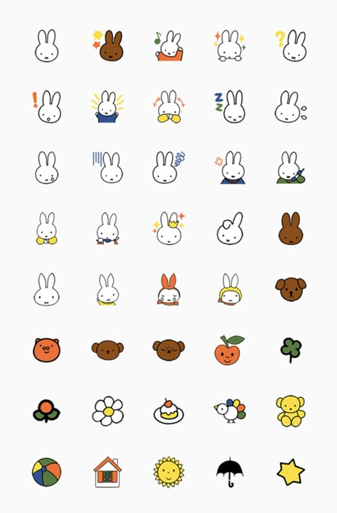 Mini Drawings Cute, Cute Mini Stickers, Cute Mini Drawings, Emoji Set, Set Wallpaper, Cute Doodle, Iphone Layout, Cute Doodle Art, Kawaii Doodles