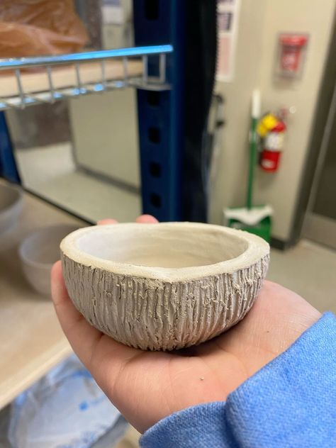 coconut! 🥥 Coconut Clay Bowl, Nara Smith Bowl, How To Make A Clay Bowl, Clay Bowl Ideas, Clay Coconut, Coconut Aesthetic, Bead Bowl, Clay Bowls, Diy Coconut