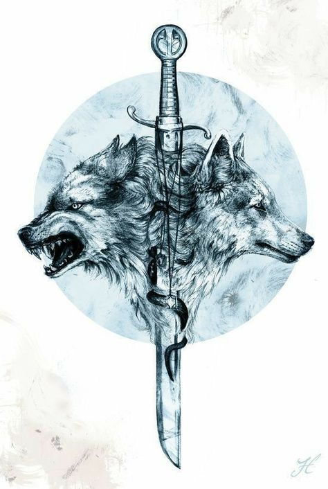 Dire Wolf Art, Wolf Paw Print, Wolf Tattoo Ideas, Wolf Art Print, Wolf Tattoo Sleeve, Wolf Paw, Samurai Helmet, Rune Tattoo, Wild Tattoo