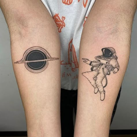 Square Tattoos, Physics Tattoos, Scientific Tattoo, Hole Tattoo, Black Hole Tattoo, Square Tattoo, Science Tattoos, Space Tattoos, Astronaut Tattoo