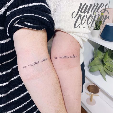 Empowering Tattoos, Motivational Tattoos, Parent Tattoos, Maching Tattoos, Cursive Tattoos, Sibling Tattoos, Small Tattoos Simple, Friendship Tattoos, Lace Tattoo