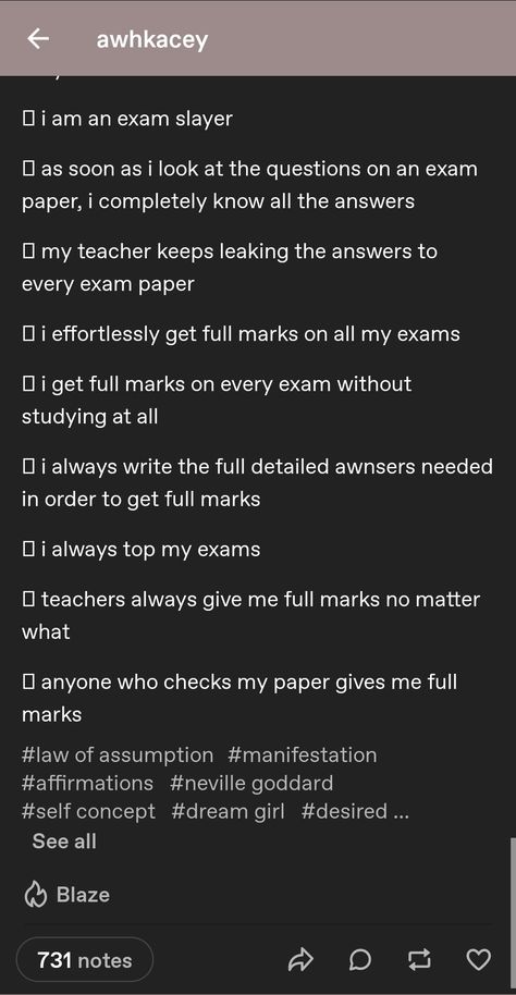 Pass Exam Subliminal, Intelligence Affirmations, Exam Affirmations, Pass Exam, Manifestation Prayer, Academic Life, How To Pass Exams, Affirmation Board, Spiritual Psychology