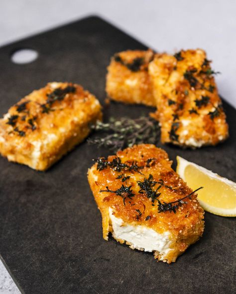 Saganaki – gebackener Feta Feta, Low Carb, Aperitif, Low Carb Recipes