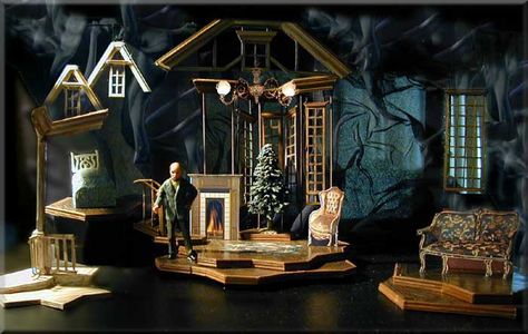 Richard Finkelstein, Christmas In Wales, Candy Room, Stage Designer, Set Design Theatre, Stage Set Design, True Wallet, Theatre Design, Theatre Set