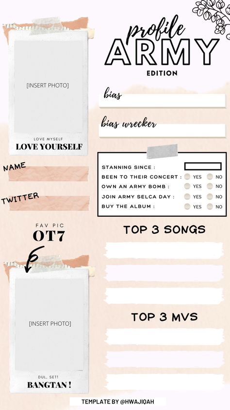 feel free to use! Kpop Get To Know Me Template, K Pop Planner Template, Kpop Notes Template, Canva Kpop Template, Kpop Questions Template, Kprofiles.com Template, Kpop Profile Template, My Profile Template, K Pop Profile