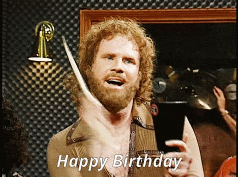 Happy Birthday Will Ferrell GIF - HappyBirthday WillFerrell MakingSounds - Discover & Share GIFs Will Ferrell Quotes, Holiday Movie Quotes, Superman Workout, More Cowbell, Don't Fear The Reaper, Damien Chazelle, Zach Galifianakis, Happy Birthday Funny, Will Ferrell