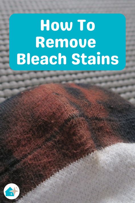 How To Remove Bleach Stain From Washable Fabrics Remove Bleach Stains, Dark Sweater, Cleaning Inspiration, Stain On Clothes, Tidy Kitchen, Cleaning Agent, Dirty Dishes, What To Use, Grout Cleaner