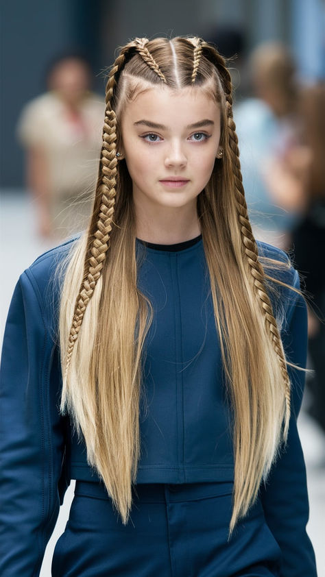 Unleash Your Tresses: 30+ Trendy Hairstyles for the Stylish Teen Girl😍 Teen Grunge Hairstyles, Haircuts For Teen Girls Long, Hair Style For Teenagers Girl, Hairstyles For Teenage Girl, Hair Cuts For Teen Girls Long, Haircut For Teenage Girl, Teen Girl Haircuts, Pretty Teen Girls With Blonde Hair Long, Fine Flat Hair