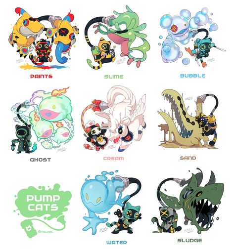 Character Design Cartoon, 카드 디자인, Creature Drawings, 캐릭터 드로잉, Game Character Design, Monster Design, Dessin Adorable, Creature Concept Art, 판타지 아트