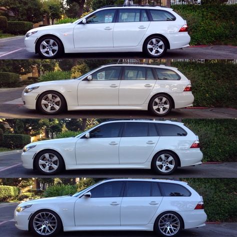 BMW E61 Wagon. Fitment is finally aggressive enough to post in this forum, PIC HEAVY Bmw E61 Touring, Bmw Touring, Bmw Wagon, Bmw E60, 4 Wheeler, Track Car, Stance Nation, Bmw 328i, Bmw 5 Series