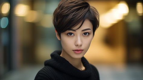 23 Short Hairstyles: Top Trend Inspiration for Japanese Women Short Korean Hairstyles For Women, Short Asian Hairstyles For Women, Korean Short Hair Pixie, Short Hairstyle Women Japanese, Asian Women Short Hair, Japanese Pixie Haircut, Asian Hairstyles Short, Asian Pixie Haircut, Short Hairstyle Women Asian