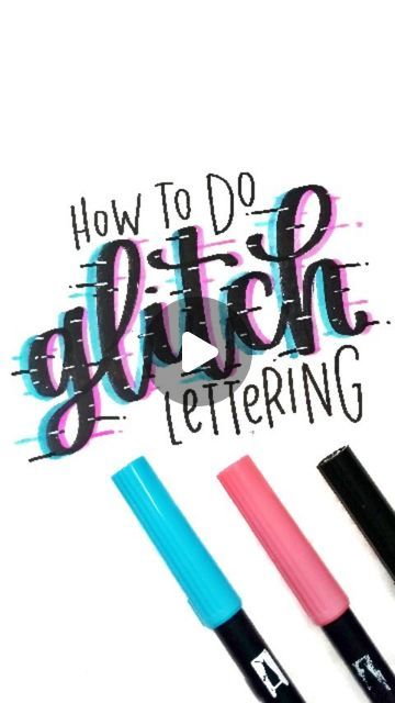 Different Styles Of Lettering, How To Do Neon Lettering, Glitch Calligraphy, Glitch Writing, Glitch Drawings Easy, How To Draw Glitch Effect, Lettering Styles Alphabet Fonts, Cool Fonts Alphabet Creative, Easy Lettering Styles Tutorials