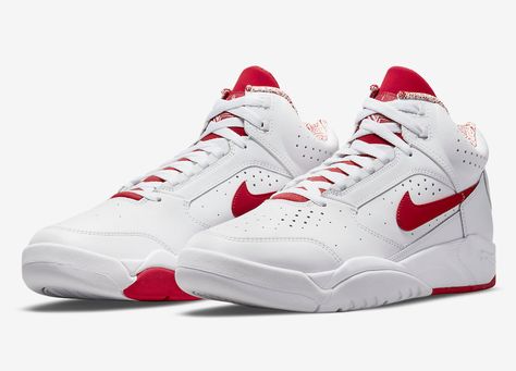 Nike Air Flight Lite Mid, Ugg Slides, Nike Air Flight, Nike Tracksuit, Air Flight, Scottie Pippen, Converse New, Red Nike, Mens Nike Air