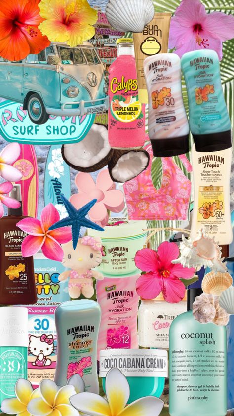 Coconut girl #coconutgirl #coconutgirlaesthetic Coconut Girl Wishlist, Keywest Kitten, Coconut Summer, Tropical Core, Coconut Girl Summer, Hate Summer, Beach Girl Aesthetic, Coconut Dream, Sephora Skin Care