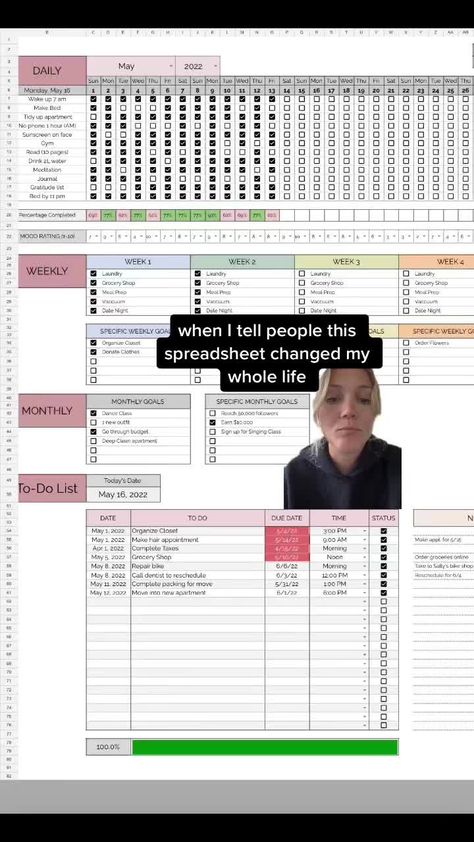 Excel Life Planner, School Spreadsheet, Productivity Spreadsheet, Finance Girly, Microsoft Excel Tutorial, Excel Tutorials, Financial Life Hacks, Spreadsheet Template, School Study Tips