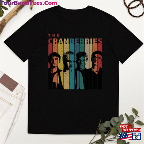 The Cranberries, Music Shirts, Band Tee Shirts, Style T Shirts, Latest Trend, Tee Shirt Designs, Top Trends, Vintage Tshirts, Unisex Fashion