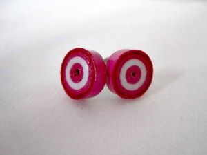 Quilling Earrings Studs Paper Quilling Stud Earrings, Quilling Studs, Paper Quilling Earrings, Paper Quilling Ideas, Quilled Earrings, Quilling Earrings, Quilling Jewelry, Colorful Paper, Quilling Ideas