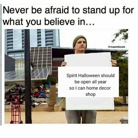 #SpiritHalloween Spooky Memes, Halloween Humor, Halloween Memes, Halloween Home, Halloween Home Decor, I Have No Friends, Halloween Town, Samhain, Halloween Horror