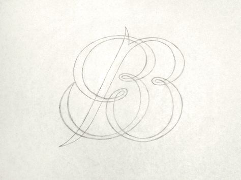 BB monogram (sketch) Bb Tattoo Letter, Bb Logo Design Ideas, Bb Tattoo, Bb Monogram, Bb Logo, B Monogram, Logo Sketches, Hand Drawn Type, Script Monogram