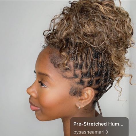 Human Hair Braids, Braiding Hair Colors, Honey Highlights, Short Box Braids Hairstyles, Goddess Braids Hairstyles, My Honey, Quick Braided Hairstyles, Protective Hairstyles Braids, Pretty Braided Hairstyles