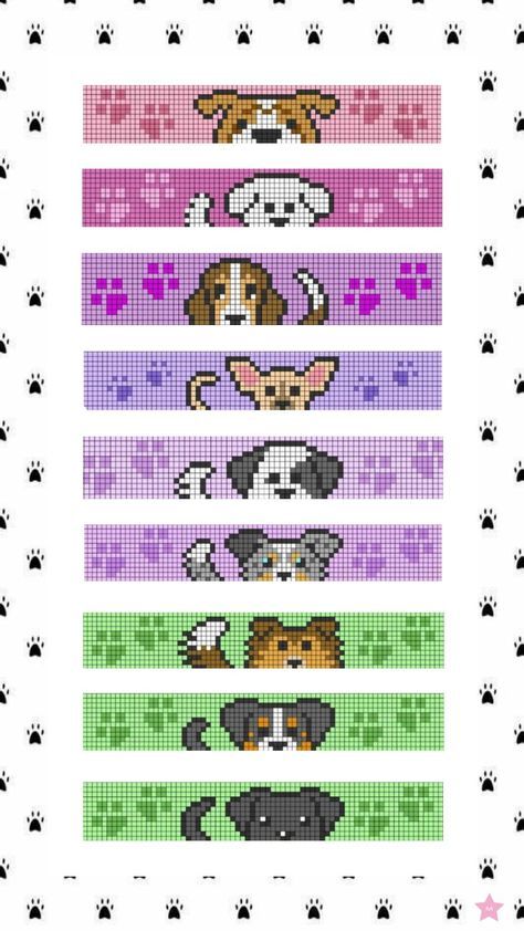 Pixel Art Bookmarks, Perler Bead Bookmarks, Seed Bead Bracelet Patterns, Easy Perler Beads Ideas, Diy Perler Bead Crafts, Loom Bracelet Patterns, Pixel Crochet, Beaded Bookmarks, Tapestry Crochet Patterns