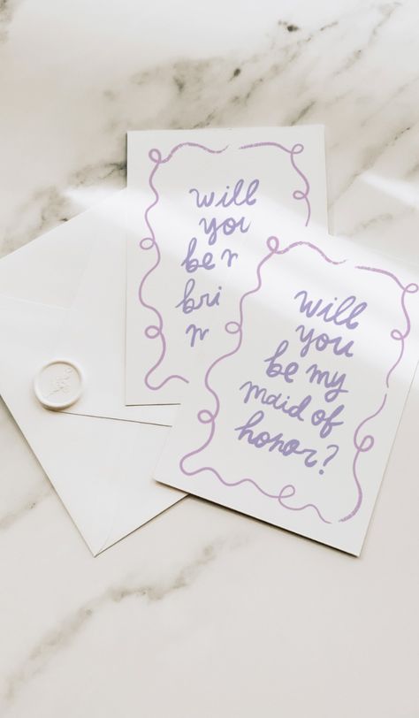 Simple Swirls Hand-drawn Border Bridesmaid/Maid of Honor Proposal Card set - 4 Card Designs Included

#heykellystudio #canvatemplate #affordablewedding #minimalisticwedding #minimalaesthetic #bridesmaidproposal #proposalcard #bemybridesmaid #bemymaidofhonor #maidofhonor Maid Of Honor Proposal Card, Hand Drawn Border, Maid Of Honor Proposal, Bridesmaid Proposals, Affordable Wedding, Oct 11, Be My Bridesmaid, Bridesmaid Proposal, Card Designs