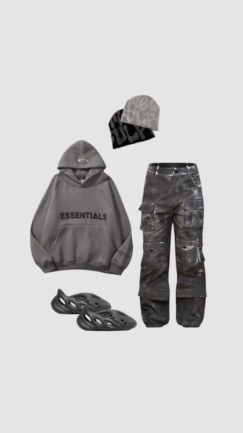 #fall #falloutfit #fits #shuffles #outfitinspo #black #blackfit #grey #gray #essentialls #yeezys #plt #meaculpa #beanies #jeans Grey Beanie Outfit, Beanie Outfits, Beanie Outfit, Grey Beanie, Black Fits, Your Aesthetic, Fall Outfits, Energy, Grey